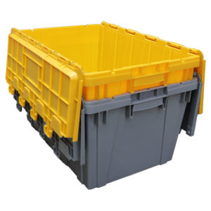 Plastic Moving Bins,storage bins with lids - PalletBoxSale