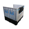 collapsible plastic box pallets