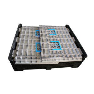 collapsible plastic box pallets