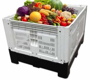 pallets and containers